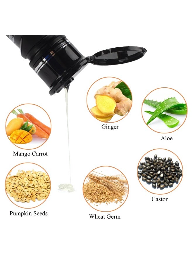 Original Biotin DHT Blocker Hair Growth Shampoo for Thinning and Damaged Hair, Complete Scalp Nourishing Formula with Anti Dandruff, Anti Frizz, Oil Control, Root Repair, and Hair Fall Prevention - Image 4